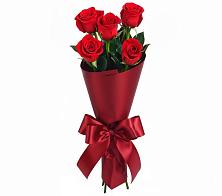 Букет 5 Красных роз Эдлесс Лав в Коноше