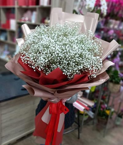 Букет цветов из: Гипсофила в Коноше