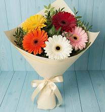 Букет цветов из:  Герберы #REPLACE_PRED# Коноше