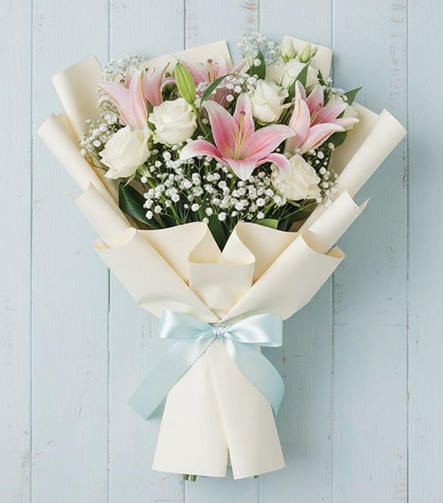 Букет цветов из: Лилии в Коноше