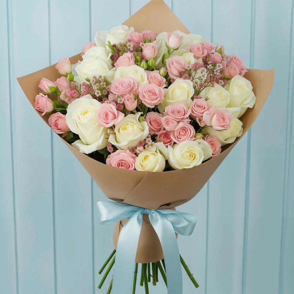 Букет цветов из: Розы в Коноше
