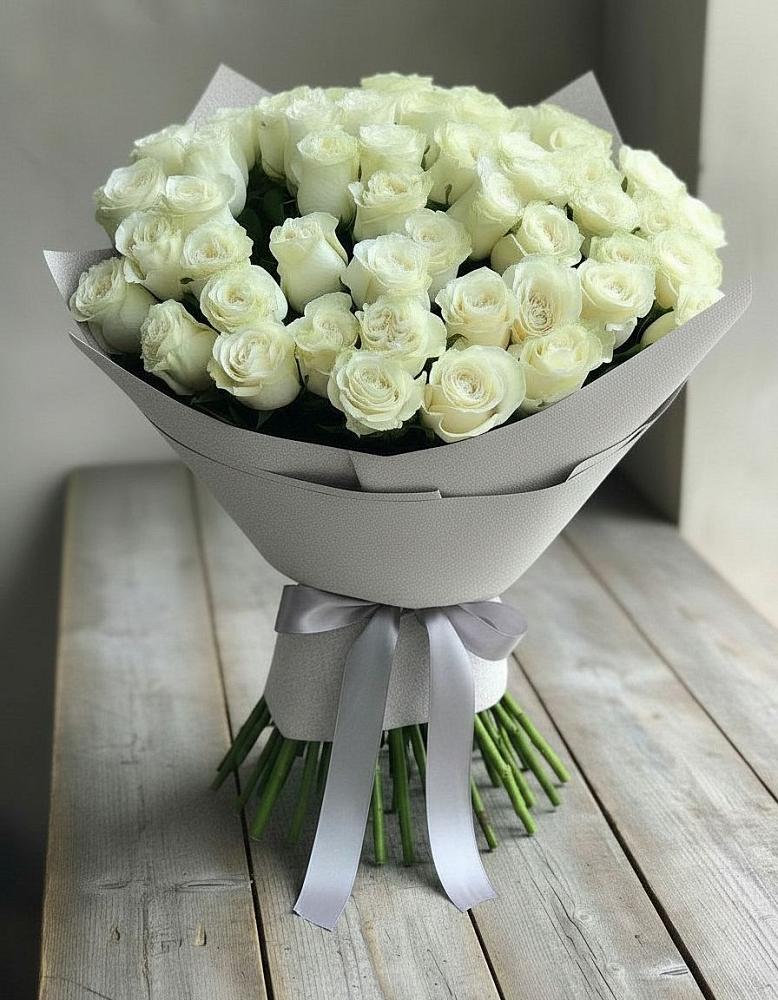 Букет 35 Белых роз в Коноше