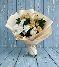 Букет цветов из:  Розы и Хризантемы #REPLACE_PRED# Коноше