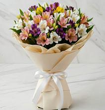 Букет цветов из:  Альстромерии в Коноше