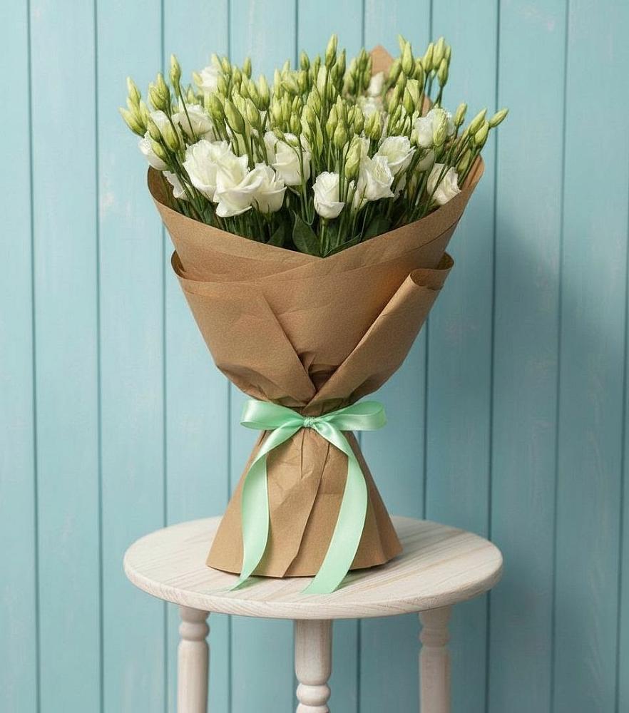 Букет цветов из: Лизиантусы в Коноше