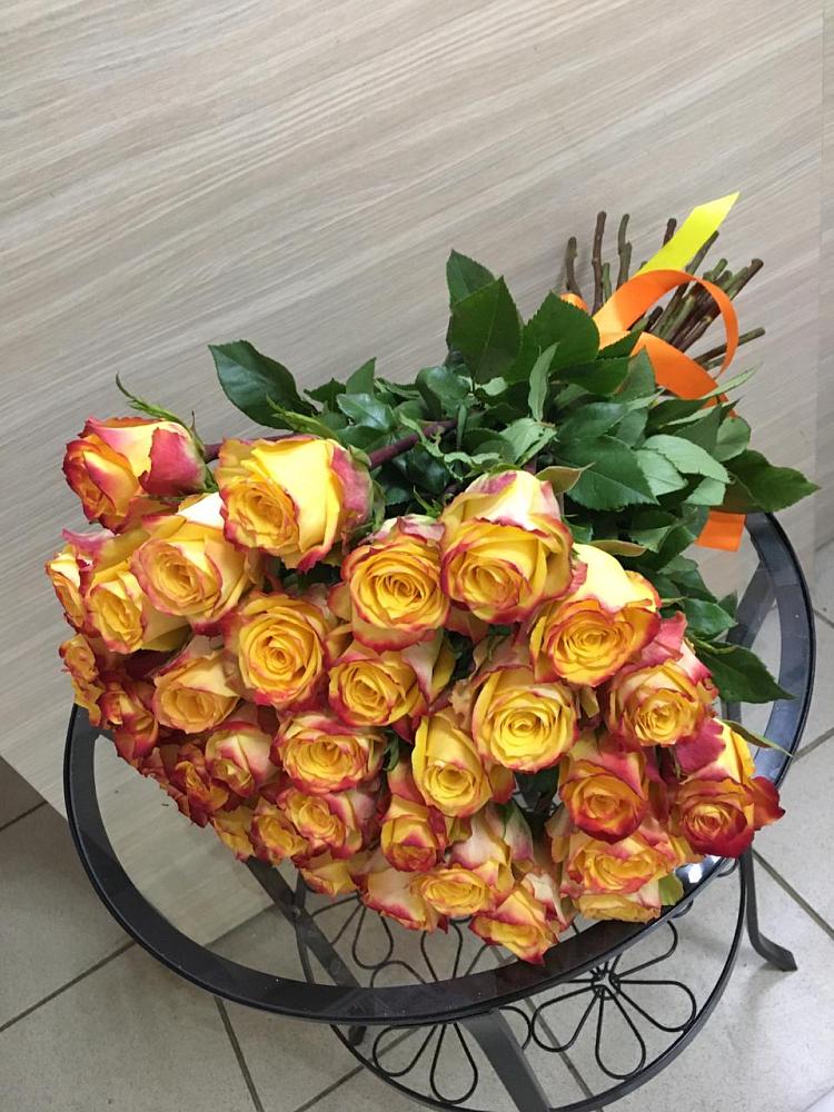 Букет Желтые розы в Коноше